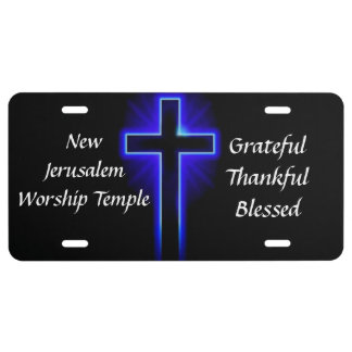 Blessed License Plate