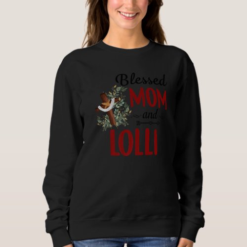 Blessed Lolli  For Women Flower Decor Lolli Sweatshirt