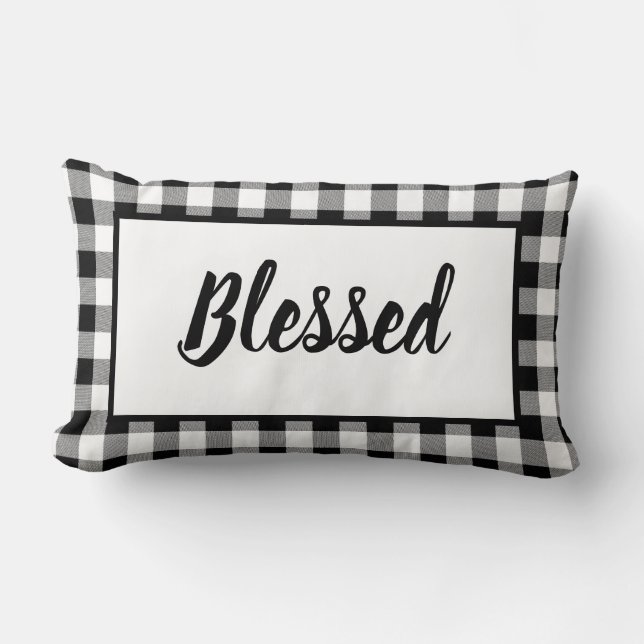 Blessed Lumbar Pillow (Front)