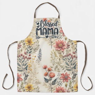 Blessed Mama All Over Print  Apron