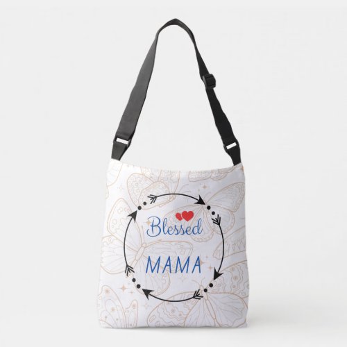 Blessed Mama Crossbody Bag