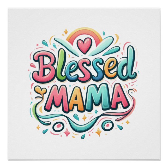 Blessed Mama Poster (Front)