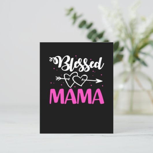 Blessed Mama Proud Mother | Cute Gift (Standing Front)