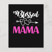 Blessed Mama Proud Mother | Cute Gift (Front)