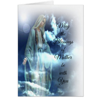 Blessed Mary Prayer card