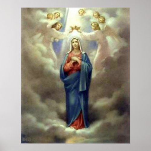 Blessed Mary print