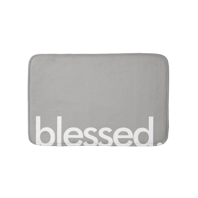 blessed - mat - gray (Front)
