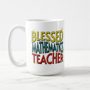 Blessed Mathematics Teacher Coffee Mug