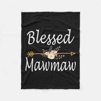 Blessed mawmawmothers day gifts fleece blanket