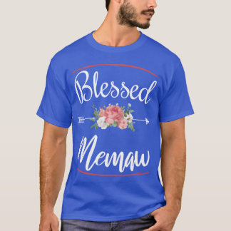 Blessed Memaw Mother s Day Gifts girl T-Shirt