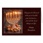 Blessed Menorah (Front Horizontal)