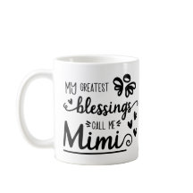 Blessed Mimi - Best Grandma - Add Photo - Cute