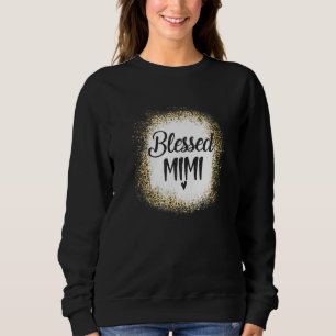 Blessed Mimi Leopard Best Mom Ever Mother's Day Sweatshirt