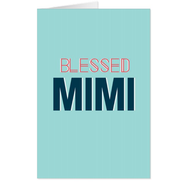 blessed mimi | mimi gift card (Front)