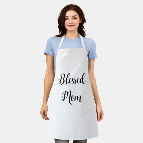 Blessed Mom Apron