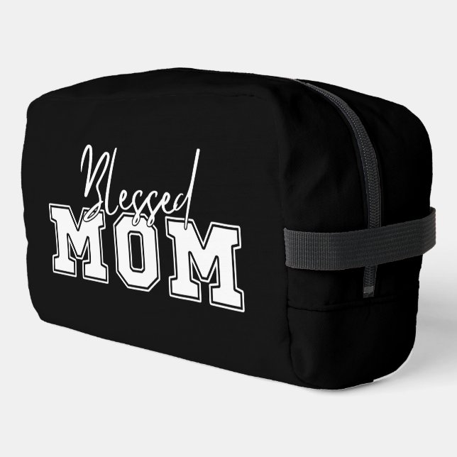 Blessed Mom Mothers Day Gift Dopp Kit (Left Corner)