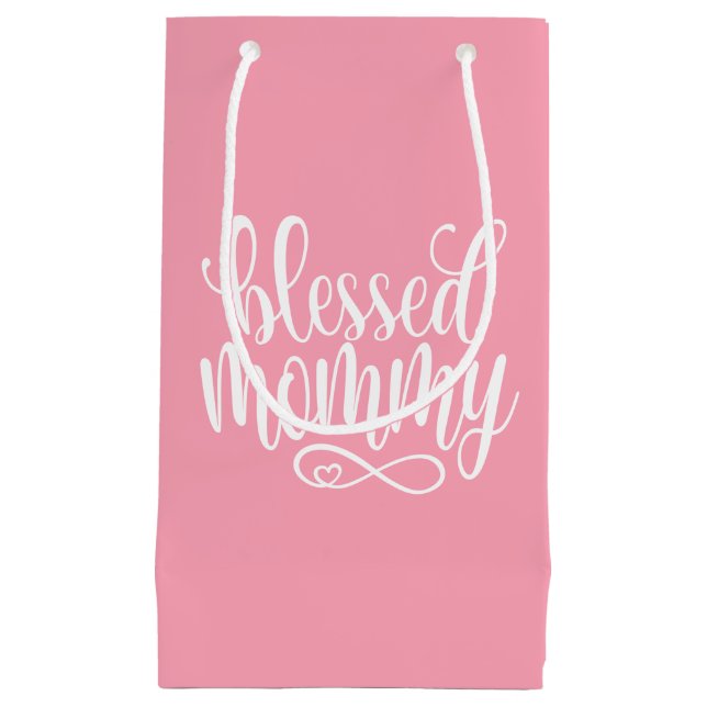 Blessed Mommy Mother's Day Quote | Gift Bag (Front)