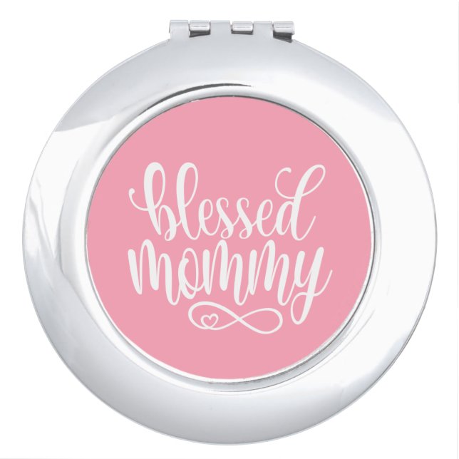 Blessed Mommy Mother's Day Quote | Mirror (Front)