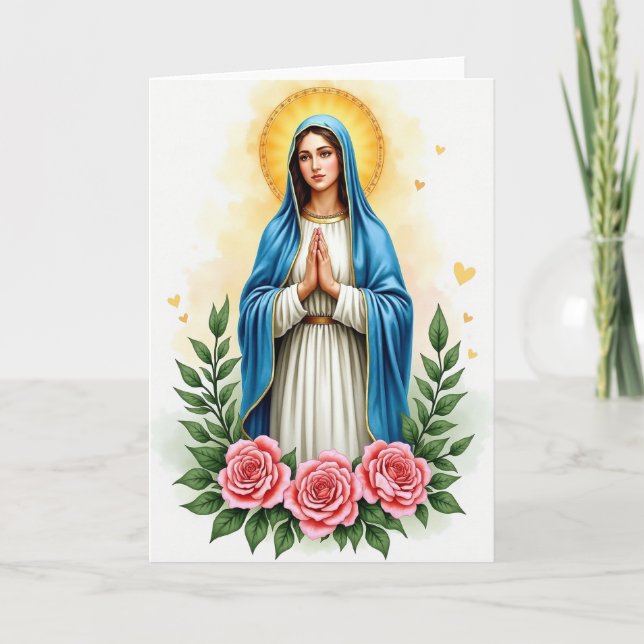Blessed Mother Art Card (Front)