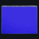 Blessed Mother Blue Calendar<br><div class="desc">Blessed Mother Blue.  Feel free to add your own words and/or pictures and change the background color & product options via Zazzle's great customization tools.</div>