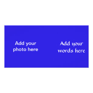 Blessed Mother Blue Card