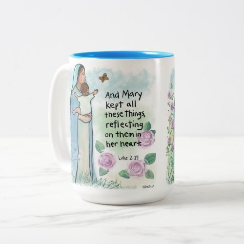 Blessed Mother Luke 219 Mug
