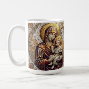 Blessed Mother Mary and Baby Jesus Religoius Coffee Mug
