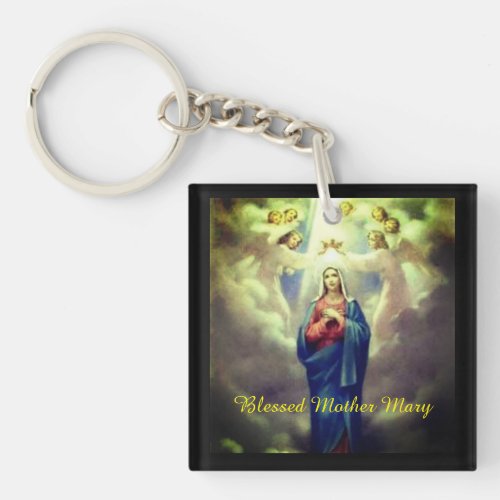 Blessed Mother Mary Keychain