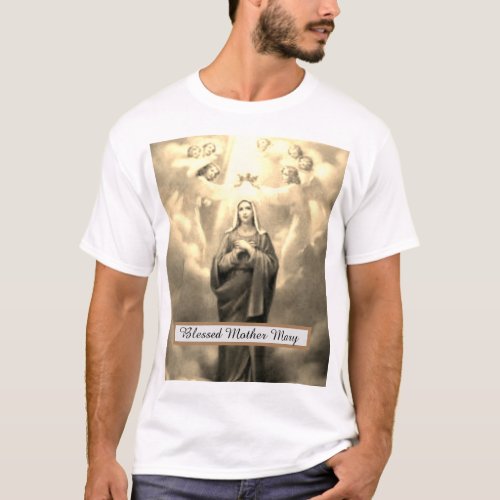 Blessed Mother Mary T_Shirt