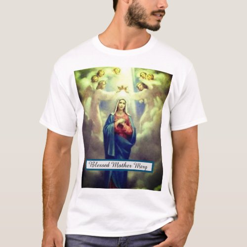 Blessed Mother Mary T_Shirt