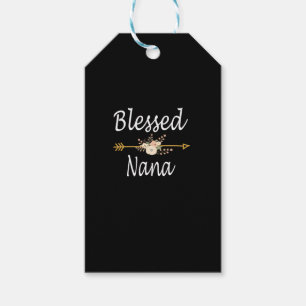 Blessed Nana Shirt Thanksgiving Christmas Gift Tags