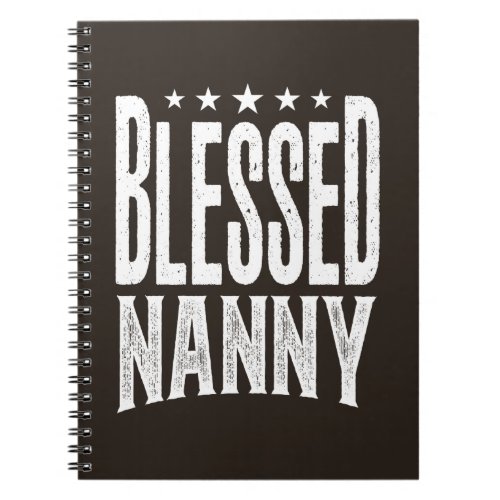 Blessed Nanny Notebook