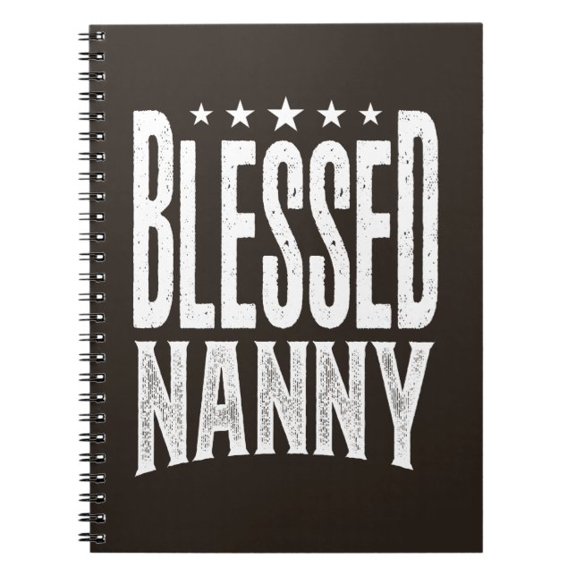 Blessed Nanny Notebook (Front)