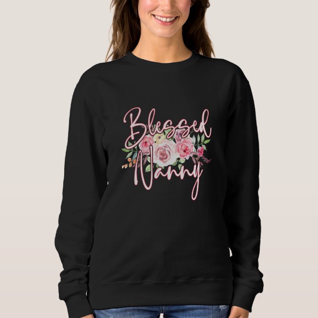 Blessed Nanny Sweatshirt (Front)