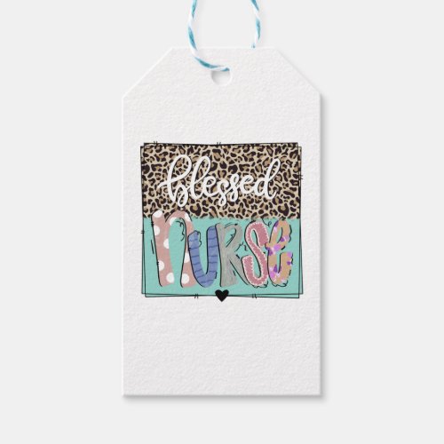 Blessed nurse   gift tags