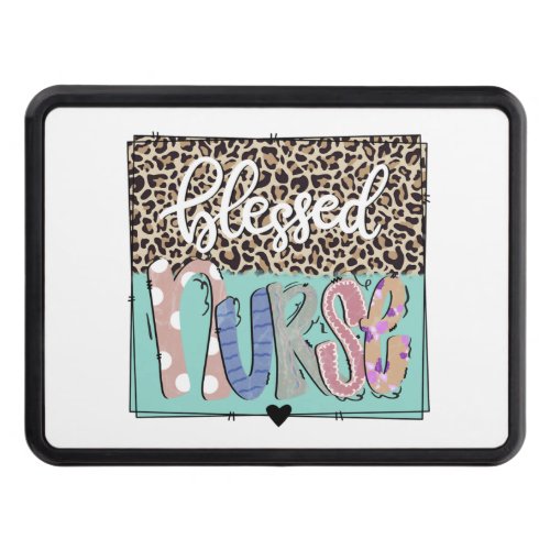 Blessed nurse   hitch cover