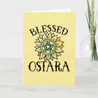 Blessed Ostara Card