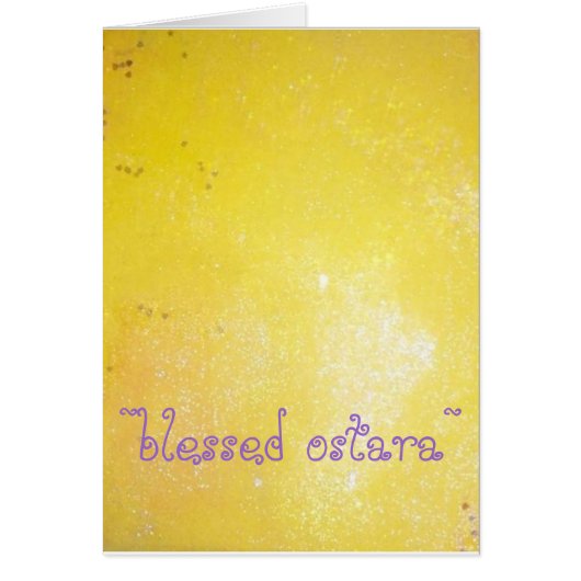 ~blessed ostara~ cards (Front)