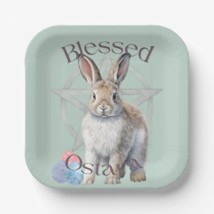 Blessed Ostara Paper Plates