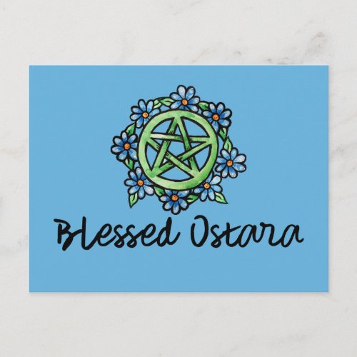 Blessed Ostara Postcard