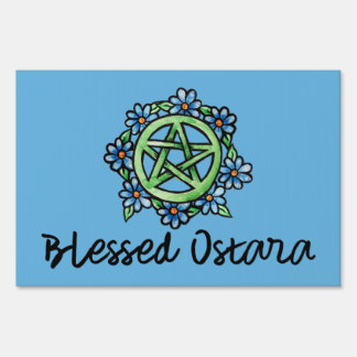 Blessed Ostara Sign