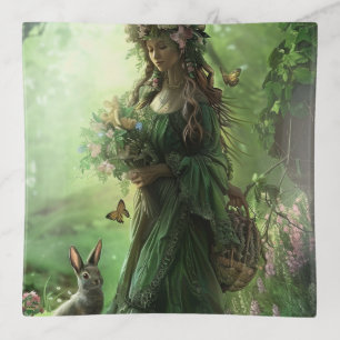 Blessed Ostara Trinket Tray