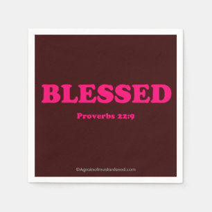 Blessed Paper Napkins
