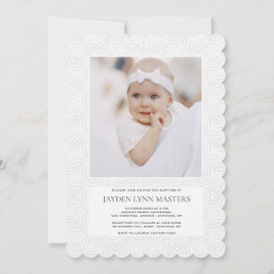 Blessed Photo Invitation