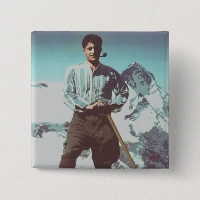 Blessed Pier Giorgio Frassati Button (Front)