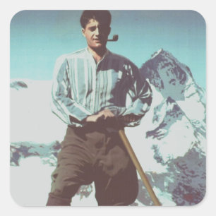 Blessed Pier Giorgio Frassati Square Sticker