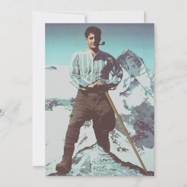 Blessed Pier Giorgio Frassati Thank You Card (Front)