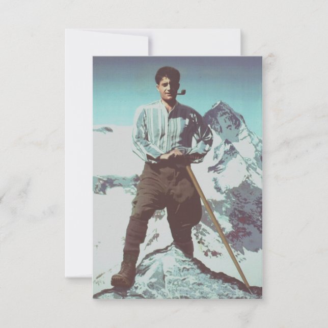 Blessed Pier Giorgio Frassati Thank You Card (Front)