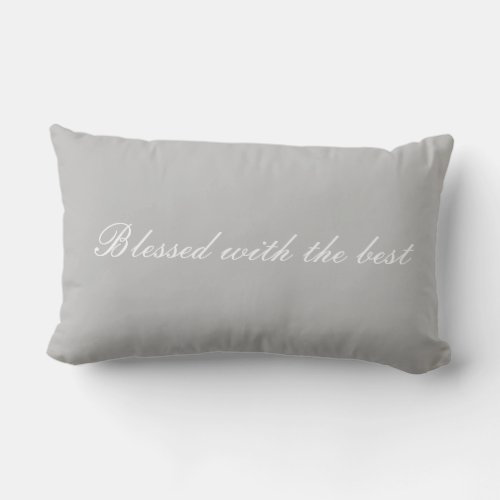 Blessed pillow