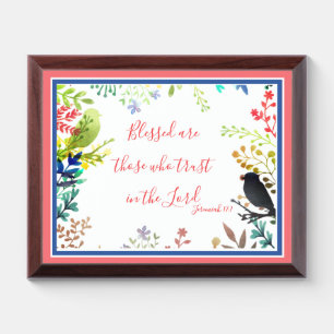 Blessed Plaque